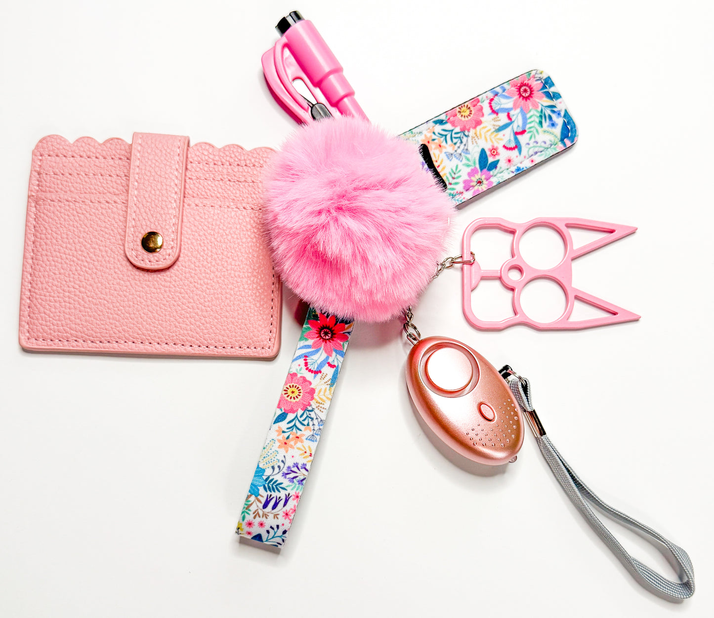 Sassy Spring Safety Keychain Set
