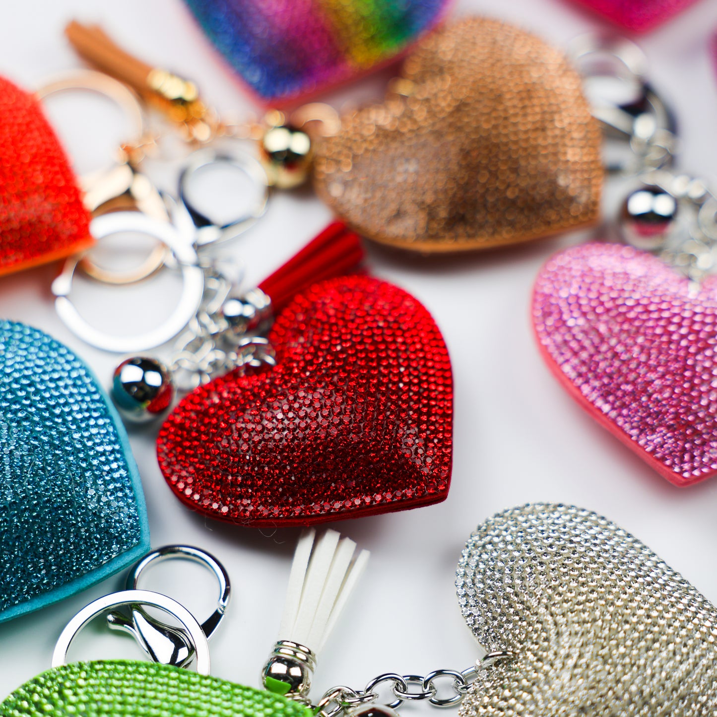 Dazzle Heart Keychain