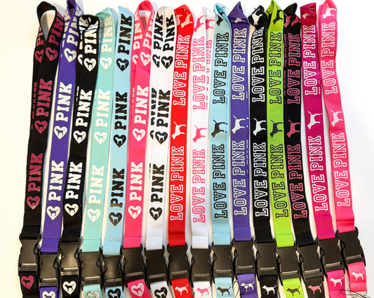 Pink Lanyards